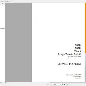 Case Telehandlers New Model Service Manual Full DVD5