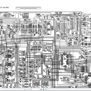 Hitachi Sumitomo Crawler Crane SCX700 Circuit Diagram 2