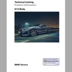 BMW 8 Series G15 2018 On Technical Training2