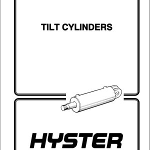 Hyster Forklift Class 5 Internal Combustion Engine Trucks B177 H23XL EU Service Manuals 1