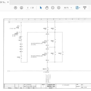 LIEBHERR 102K Tower Cranes Electrical DiagramDE4005 21540 2