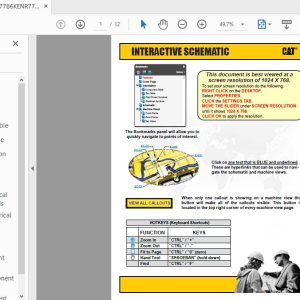 CAT 347D PJA1 UP Excavator HydraulicElectrical System   Attachment 2r1PZa