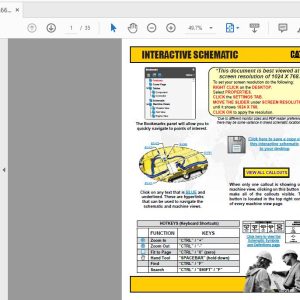 CAT 538 HBS1 UP Forest Machine HydraulicElectrical System 1