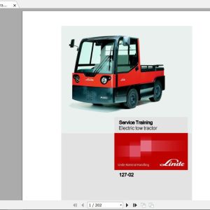 Linde Forklift Series 127P250W2002EN1301 Service Manuals 1