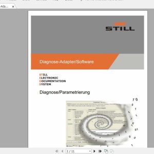 Still Sted Diagnose Adapter   Software Stand 1