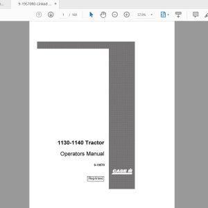 Case IH Tractor 11301140 Operators Manual9 19570 1FbTLU