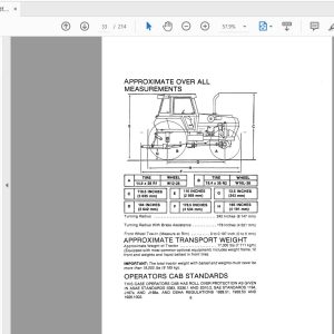 Case IH Tractor 3294 Operators Manual9 9451 1