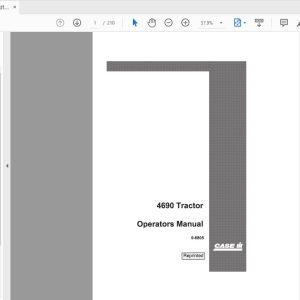 Case IH Tractor 4690 Operators Manual9 6805 1