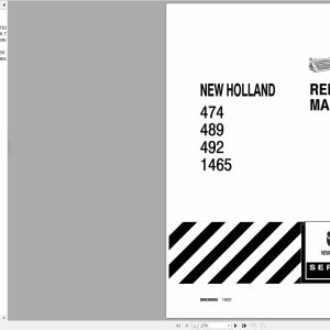New Holland 4744894921465 Mower Conditioner Repair Manual86630605 1