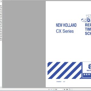 New Holland CX Series Combine Service Manual87028327 1