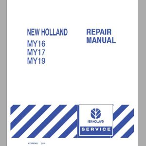 New Holland MY16 MY17 MY19 Repair Manual87045362 1