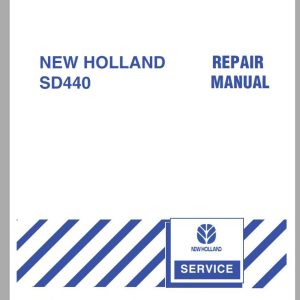 New Holland Tractor SD 440 Air Drill Repair Manual87012624 2