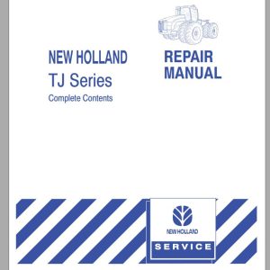 New Holland Tractor TJ275 TJ325 TJ375 TJ425 TJ450 TJ500 Repair Manual87542227 1