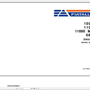 FIAT ALLIS WHEEL LOADER SERVICE MANUAL PDF9