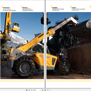 Liebherr Telescopic Handler T46 7 1706 3AS 16194 02 2020 Operator Manuals 3