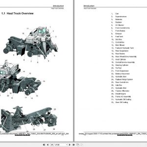 Liebherr Mining Truck T282C 532 06476 06485 Service Manual 1