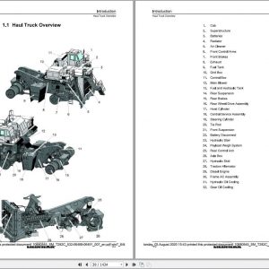 Liebherr Mining Truck T282C 532 06488 06491 Service Manual 1