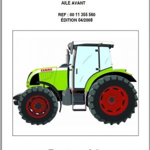 Claas Tractor Arion 500 600 Fitting Instruction 1