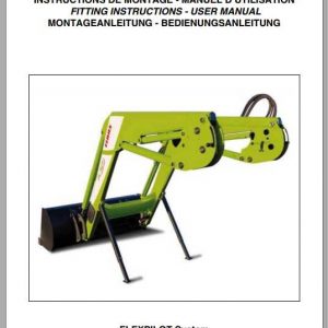 Claas Tractor FLEXPILOT System Fitting Instruction 1