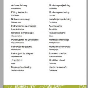 Claas Tractor NEXOS 210 220 230 240 250 Fitting Instruction 1