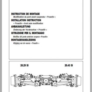 Claas Tractor Proactiv Fitting Instruction FR DE EN RU 1