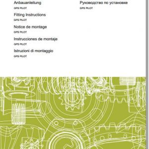 Claas XERION 3800 3300 TRAC TRAC VC 3800 3300 SADDLE TRAC Fitting Instruction 1