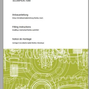 Class Telehandlers SCORPION 9055 7055 7055 7044 Fitting Instruction FR DE EN RU 1