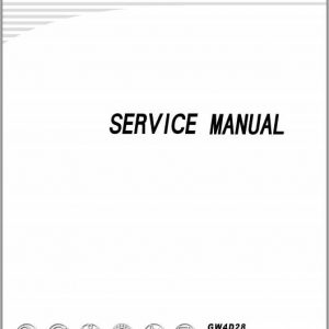 MAN BW Diesel Engine GW4D28 Service Manual 1 1