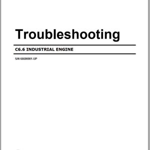 CAT Industrial Engine C6.6 Troubleshooting Manual