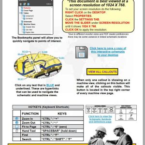 CAT Motor Grader 12M 120M 14M 140M 16M 160M Electrical System Schematic