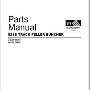CAT Track Feller Buncher 521B Parts Manual SEBP5122 02 2012