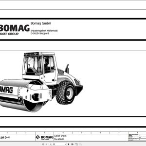 Bomag 216 D 4i Function.284 Wiring Diagram 2014 EN DE