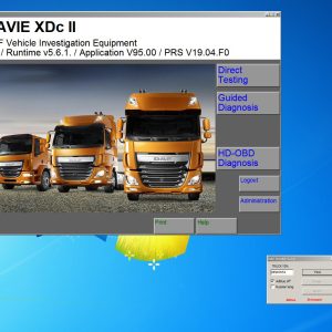 DAF Davie 4 01.2019 Developer Tool Kit Diagnostic Software VMware 1