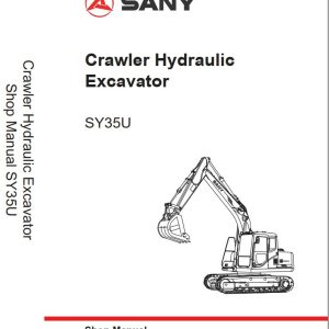 Sany Excavator SY35U Shop Manual EN 1