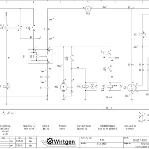 Wirtgen Cold Milling Machine 1300 2000 DC Circuit Diagram 126397 01 scaled