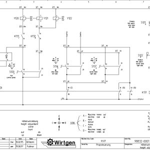 Wirtgen Cold Milling Machine 2100 DC DCR Circuit Diagram 98832 01 scaled