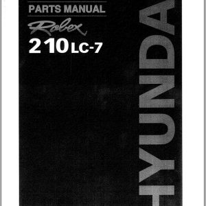 Hyundai Excavator 210LC 7 Parts Catalog EN KO 1