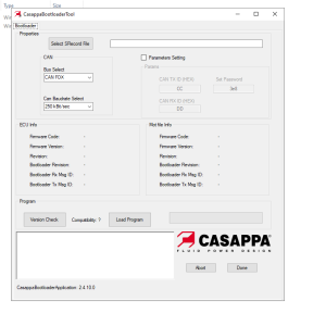 Casappa Bootloader Tool