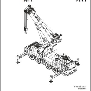 Grove Crane GMK 4100L Spare Parts List 3183735 2011 (1)