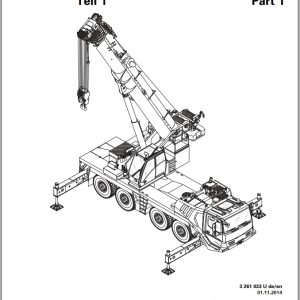 Grove Crane GMK 4100L Spare Parts List 3261033U 2014 (1)