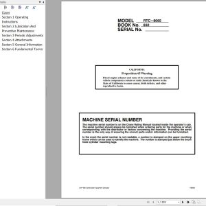 Link Belt Crane RTC 8064 Operation Manual (1)