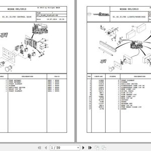 Wirtgen Kit Air Oil Fuel Filters WM 400 01.MS 83312 Spare Parts Catalog (1)