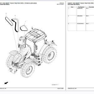 Valtra Tractor S354 SMART Touch Tier 2 Stage 5 2019 2024 KB155045 RB180003 Parts Catalog (1)