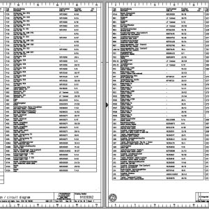 Hako Citymaster Sweeper 650 Electrical Schematic 91039362 (1)