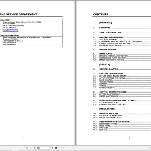 Hidromek Excavator HMK 300LC 3 Operation Maintenance Manual (1)