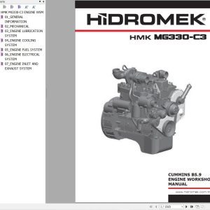 Hidromek HMK MG330 C3 Cummins B5.9 Engine Workshop Manual (1)