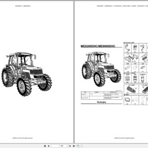 Kubota Tractor ME8200DHC Parts Catalog (1)