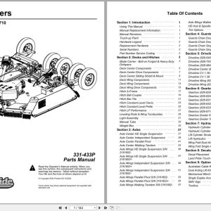 Land Pride Rotary Cutters RCM5710 RC5710 RCML5710 RCL5710 Parts Manual 331 433P (1)