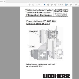 Liebherr LTM 1040 1 890511308 Service Manual (1)