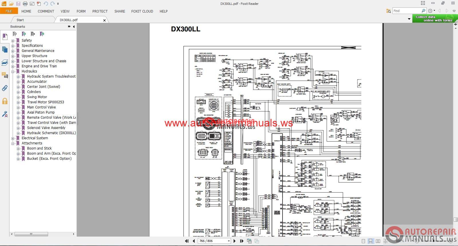 Doosan Shop Manual Crawled Excavators (Mini-Heavy) - Auto Repair Software- Auto EPC Software-Auto Repair Manual-Workshop Manual-Service Manual-Workshop  Manual